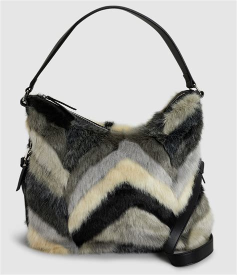 o bag fake fur|Faux Fur Handbags, Purses & Wallets for Women .